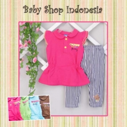 large PU373 Setelan Kaos Cute Runs in the Family 68 Hotpink copy